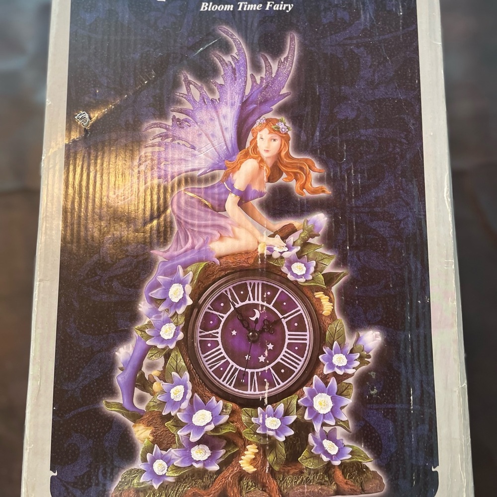 Spencer’s Mystical Creations Bloom Time Fairy Table Clock